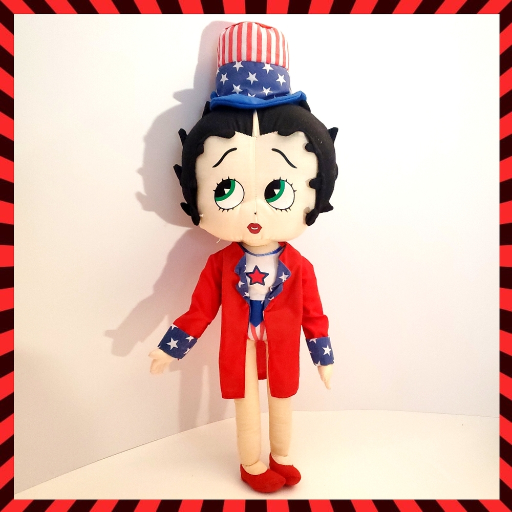 Betty Boop "Patriotic Betty" Plush (2006)